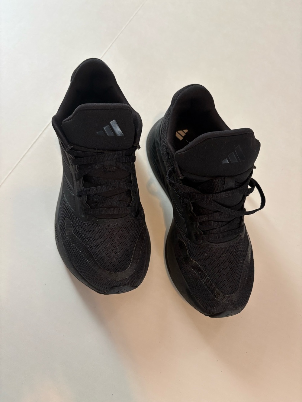 adidas Black kids Athletic Running Shoes